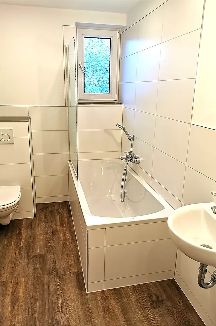 Bad im Mehrfamilienhaus – nachher